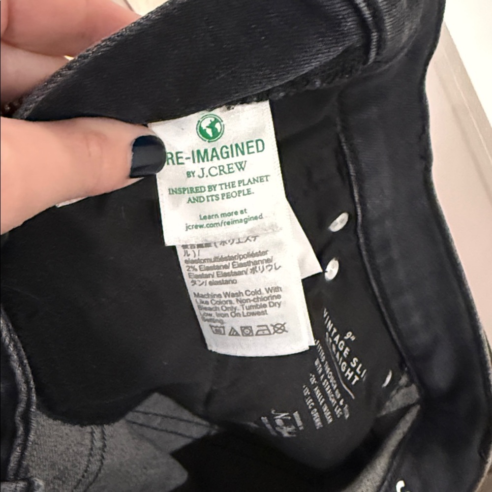J Crew Vintage Slim Straight Jeans - Picture 6 of 7